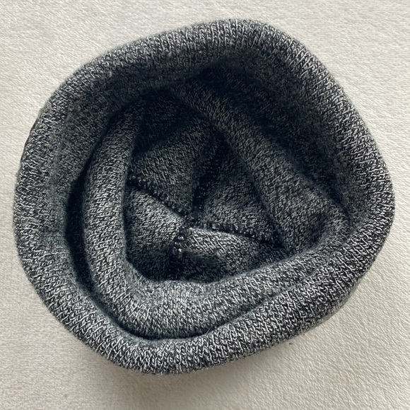 Carhartt Ribbed Knit Cuff Beanie (Black/White Static) - Picture 5 of 7